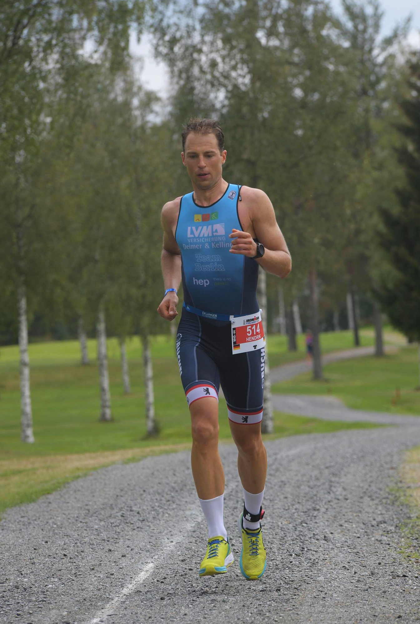 2021 Ironman Finnland Hendrik Grosser Lauf